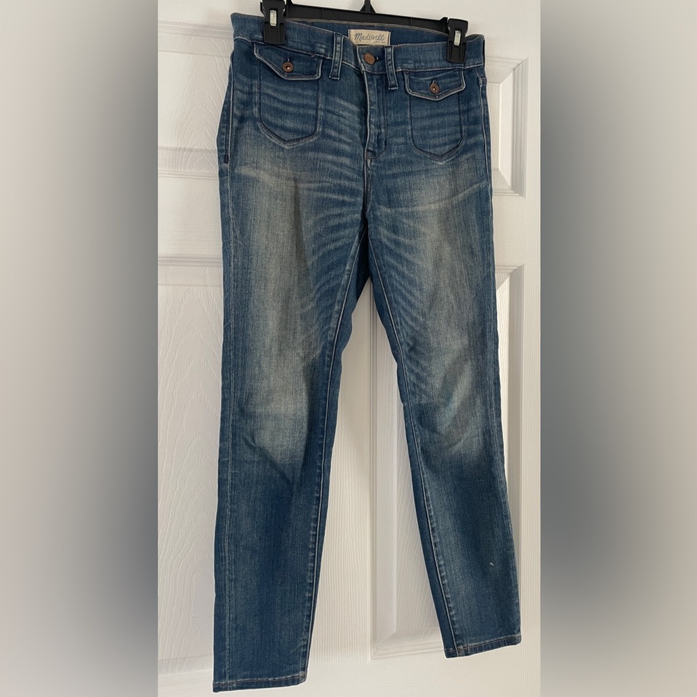 Madewell Jeans High Riser Crop Size 27
